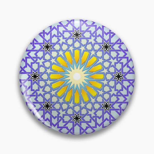 Item preview, Moroccan Star Temple Art - Black Stars designed and sold by kernowerno.