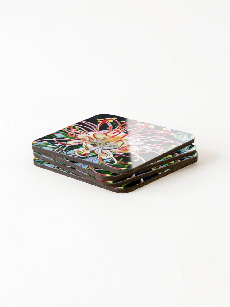 Thumbnail 4 of 5, Coasters (Set of 4), Whispering designed and sold by RandaRubyRed.