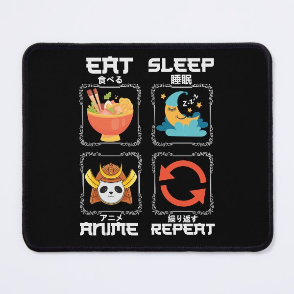 Item preview, Eat - Sleep - Anime - Repeat designed and sold by murkyswamp.