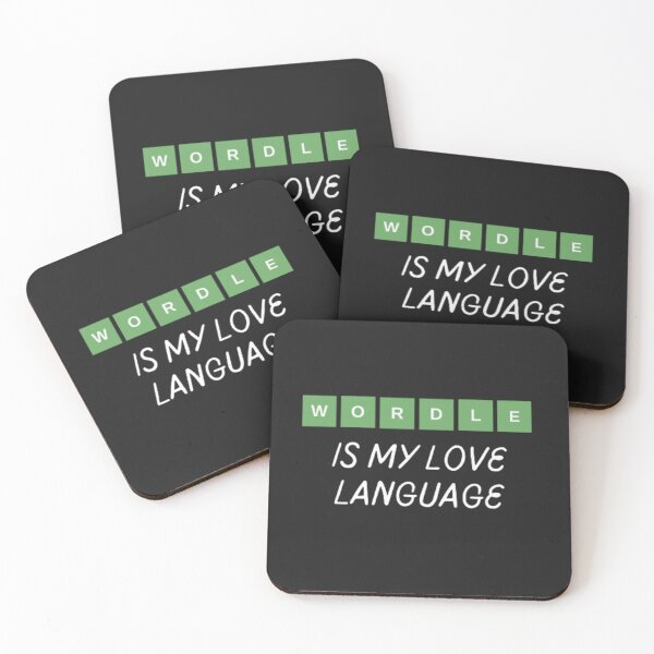 Item preview, Wordle is my Love Language Simple Graphic designed and sold by babyleafshop.