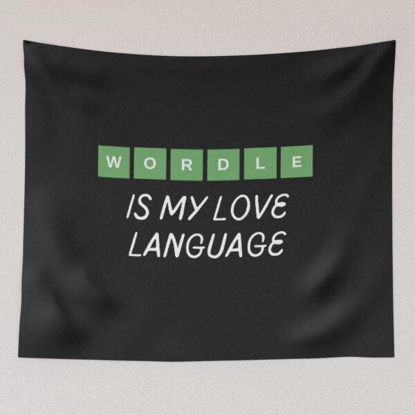 Item preview, Wordle is my Love Language Simple Graphic designed and sold by babyleafshop.