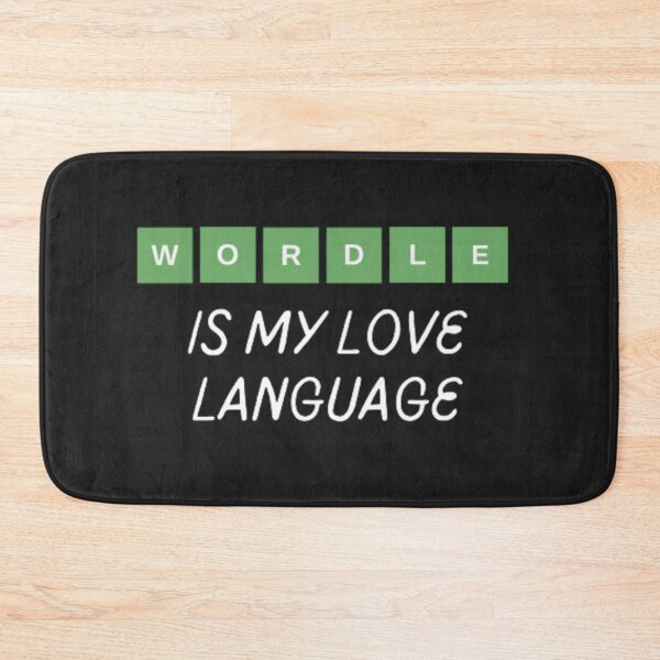 Item preview, Wordle is my Love Language Simple Graphic designed and sold by babyleafshop.
