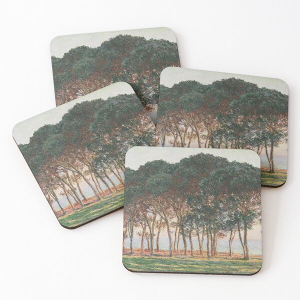 Item preview, Claude Monet's Under the Pine Trees at the End of the Day designed and sold by mosfunky.