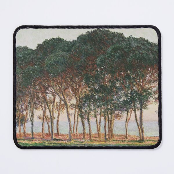 Item preview, Claude Monet's Under the Pine Trees at the End of the Day designed and sold by mosfunky.
