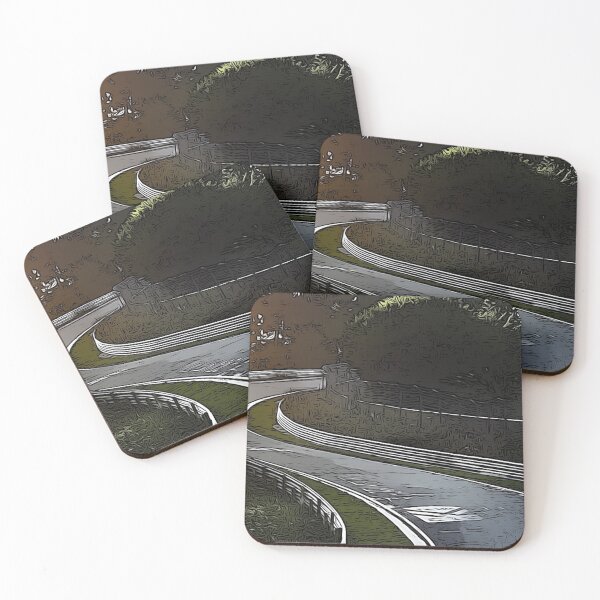 Item preview, Nürburgring Nordschleife Brünnchen Corner designed and sold by Road To Track.
