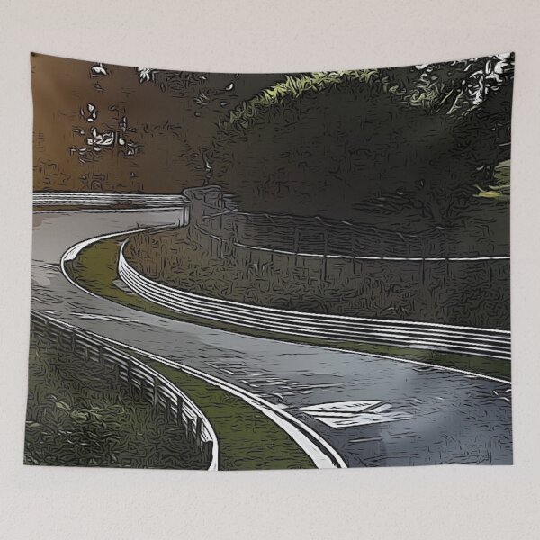 Item preview, Nürburgring Nordschleife Brünnchen Corner designed and sold by Road To Track.