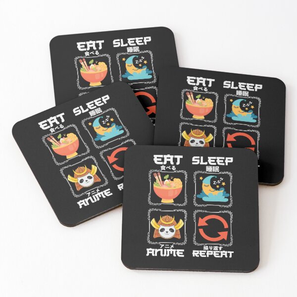 Item preview, Eat - Sleep - Anime - Repeat designed and sold by murkyswamp.