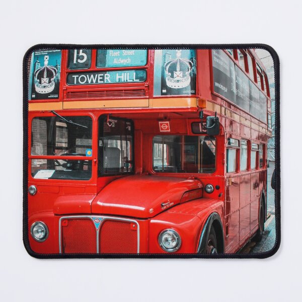 Item preview, Red tower hill bus designed and sold by KrissWorld4350.