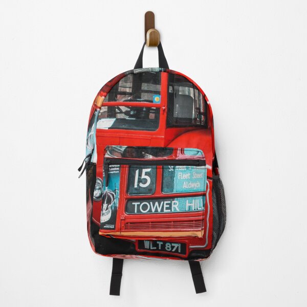 Item preview, Red tower hill bus designed and sold by KrissWorld4350.