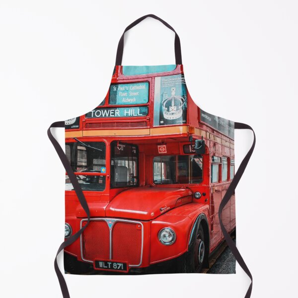 Item preview, Red tower hill bus designed and sold by KrissWorld4350.