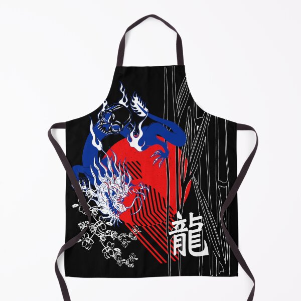 Item preview, Blue Japanese dragon Tattoo cyberpunk  designed and sold by Atomura.