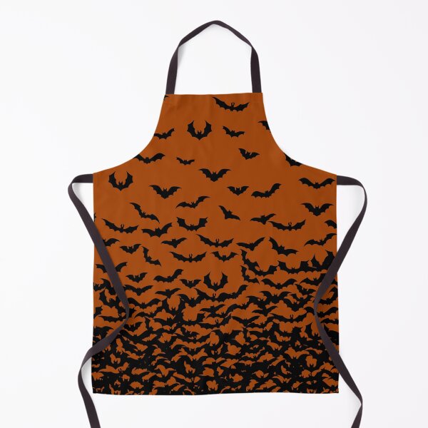 Item preview, Bats on Dark Orange Print, Bat Design, Bat Print, Halloween Print, I love Bats Print designed and sold by PinHookPrincess.
