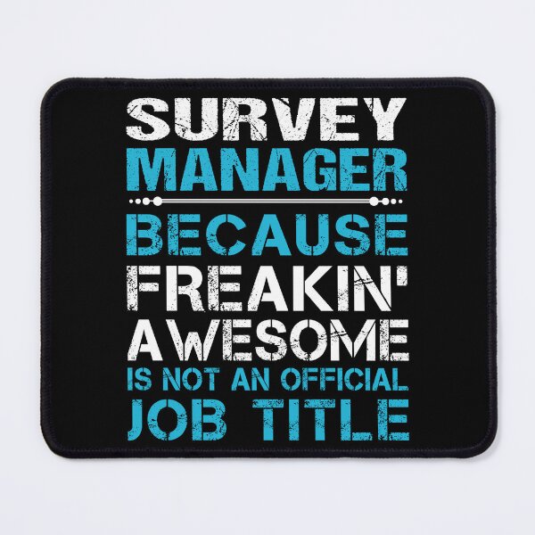 Item preview, Survey Manager T Shirt - Freaking Awesome Job Gift Item Tee designed and sold by oetate4774.