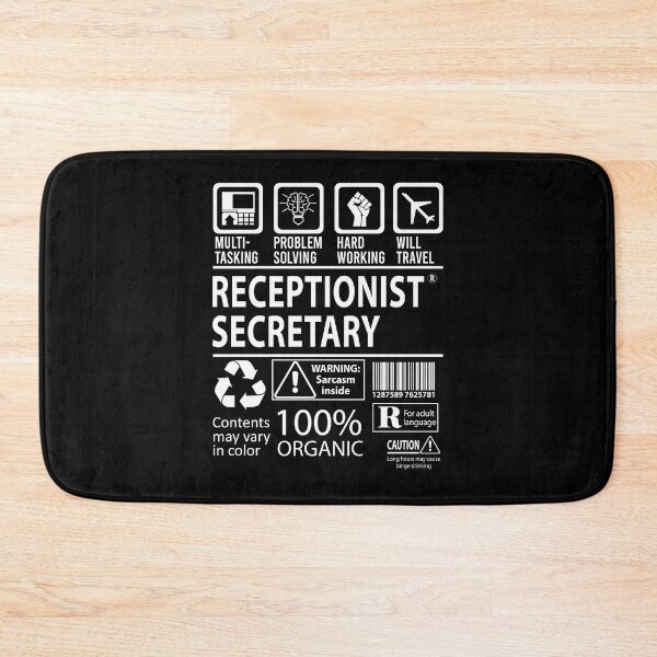 Artikelvorschau, Rezeptionistin Sekretärin T-Shirt - Multitasking-zertifiziertes Job-Geschenkartikel-T-Stück entworfen und verkauft von sabinacsnm.