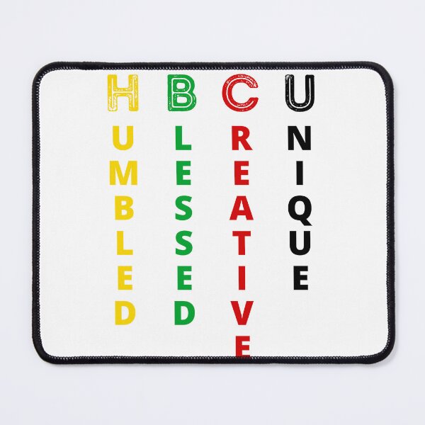 Item preview, HBCU Humbled Blessed Creative Unique Black History Month College designed and sold by RE PIXEL.