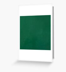 Aged Green Cheeze Greeting Card