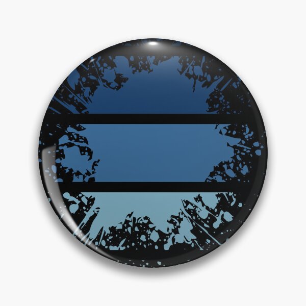 Item preview, Different Paint Splashes - Stripes Shades of blue - S13 designed and sold by AlfabetDesign.