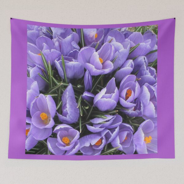 Item preview, Light Purple Crocus Flowers designed and sold by silviaol.