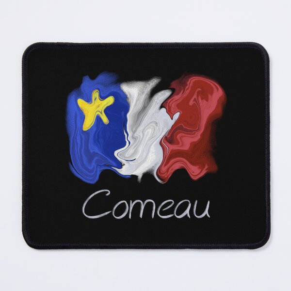 Item preview, Acadian Flag pastel liquid Comeau - Drapeau acadien liquide pastel Comeau designed and sold by ColoursOfFrance.