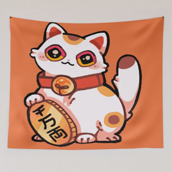 Item preview, Kawaii Maneki Neko || Lucky Cat designed and sold by SunwuYotasuke.