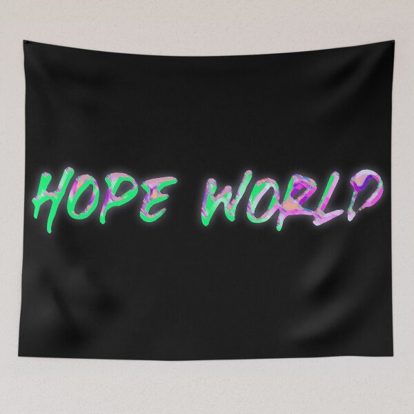 Item preview, BTS J-HOPE Hope World Print designed and sold by VANSLABYRINTH.