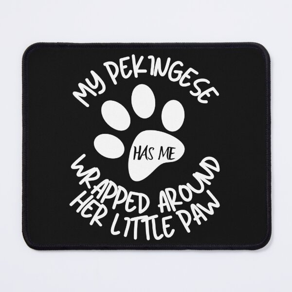 Item preview, Wrapped Around Her Paw - Pekingese Dog Lover Fun Graphic - Fun Pekingese Gifts Classic T-Shirt designed and sold by PDesigns69.