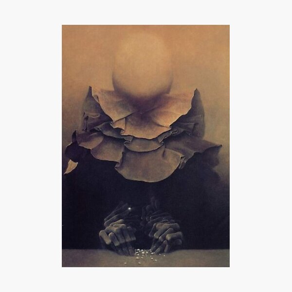 Item preview, Untitled, by Zdzisław Beksiński designed and sold by JustContemplate.