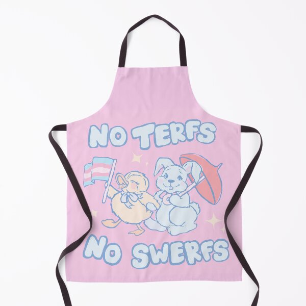 Item preview, No TERFS no SWERFS pink designed and sold by PiscesDisco.