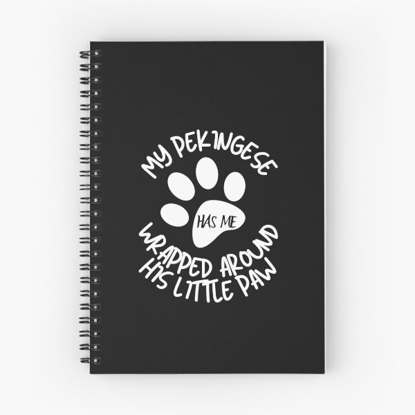 Item preview, Wrapped Around His Paw - Pekingese Dog Lover Fun Graphic - Fun Pekingese Gifts Classic T-Shirt designed and sold by PDesigns69.