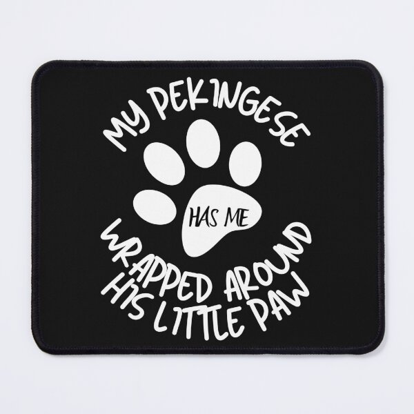 Item preview, Wrapped Around His Paw - Pekingese Dog Lover Fun Graphic - Fun Pekingese Gifts Classic T-Shirt designed and sold by PDesigns69.