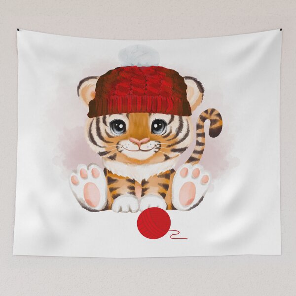 Item preview, lindo, tigre, bebé designed and sold by HappyLifeCreate.