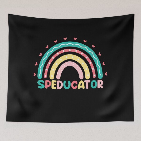 Item preview, SPED teacher Rainbow Special Education Teacher Speducator designed and sold by Desinger12.