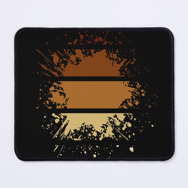 Item preview, Different Paint Splashes - Stripes Shades of brown - S12 designed and sold by AlfabetDesign.