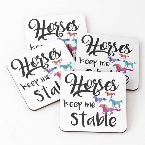 Item preview, Horses keep me stable designed and sold by Horse-Aholic.