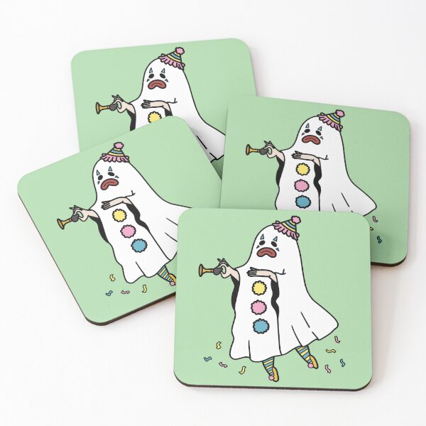 Item preview, Sad Ghost Clown designed and sold by Kimiwarui.