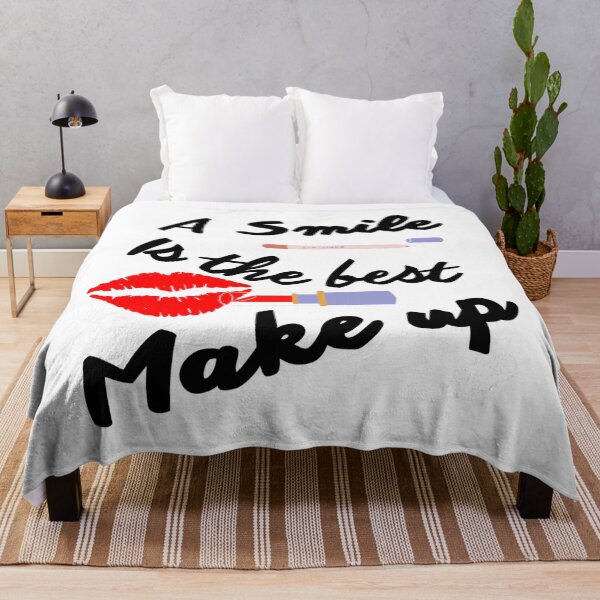 Item preview, Smile Is The Best Make Up - Be Beautiful And Keep Smiling designed and sold by Sonatablue.