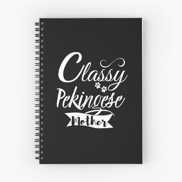 Item preview, Classy Pekingese Mother - Pekingese Dog Lover Fun Graphic - Fun Pekingese Gifts Classic T-Shirt designed and sold by PDesigns69.