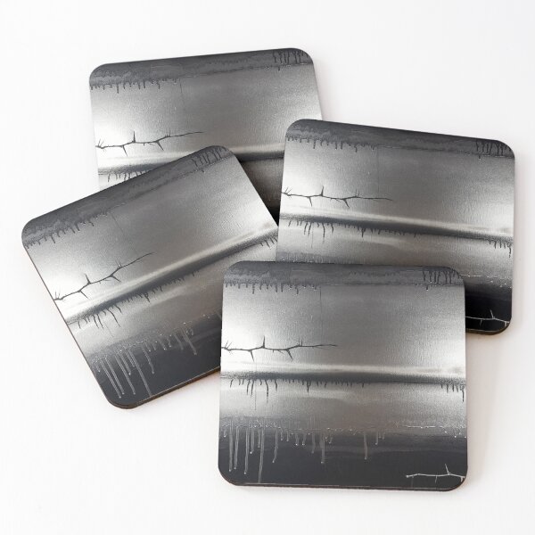 Item preview, Abstract Painting, Silver painting. designed and sold by SavageLegion.