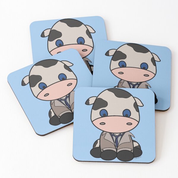 Item preview, Cowstiel - Castiel as a Cow designed and sold by spottedhound.
