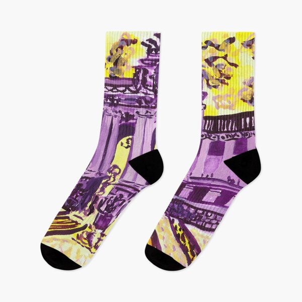 Item preview, Yellow - Purple Brussels designed and sold by nastiaart.