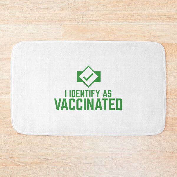 Item preview, I Identify As Vaccinated designed and sold by pedrolealmkt.
