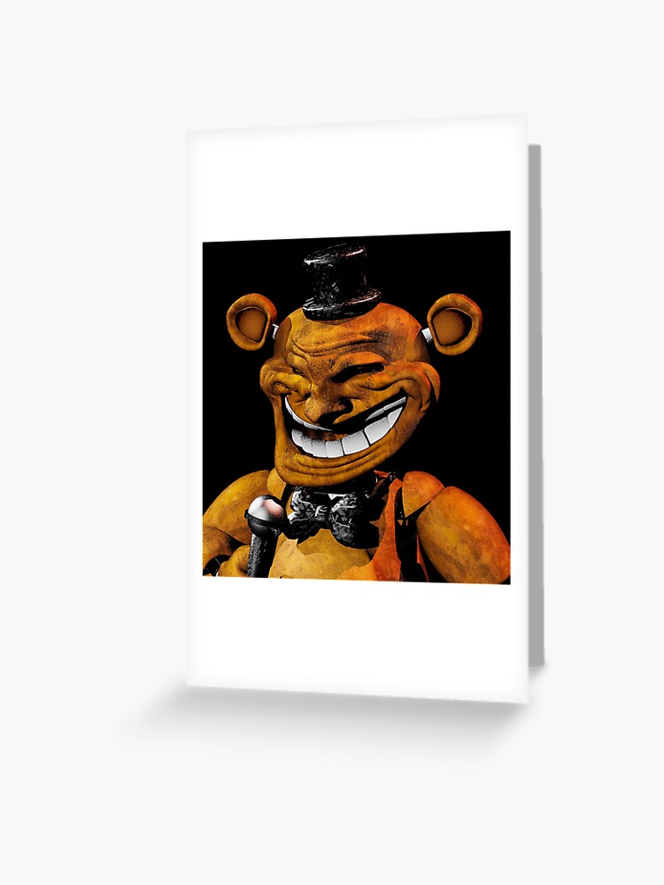 The Man Face Greeting Card for Sale by FreddyFoozbear