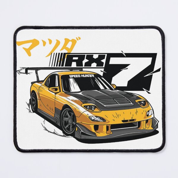 Item preview, Mazda rx7 cool illustration designed and sold by ozumdesigns.