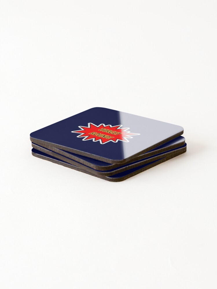 Thumbnail 4 of 5, Coasters (Set of 4), Target Round! designed and sold by GottaHaveOne.