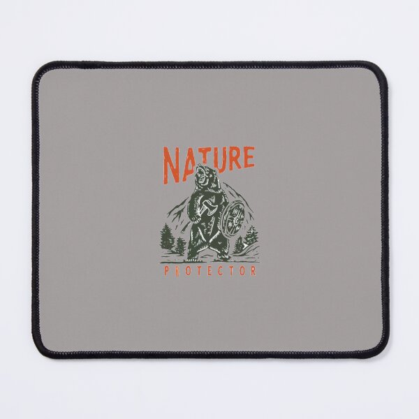 Item preview, Nature Protector Bear Shield Ax Design designed and sold by Angela Mello.