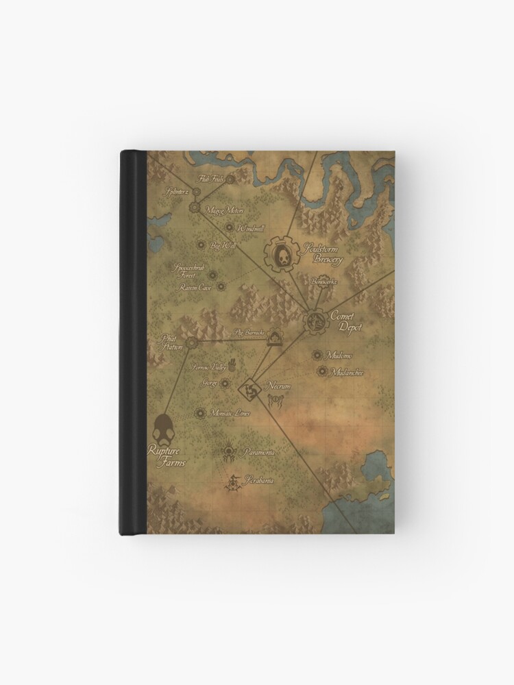 Sons of the Forest Map Acrylic Block for Sale by The Pathfinders