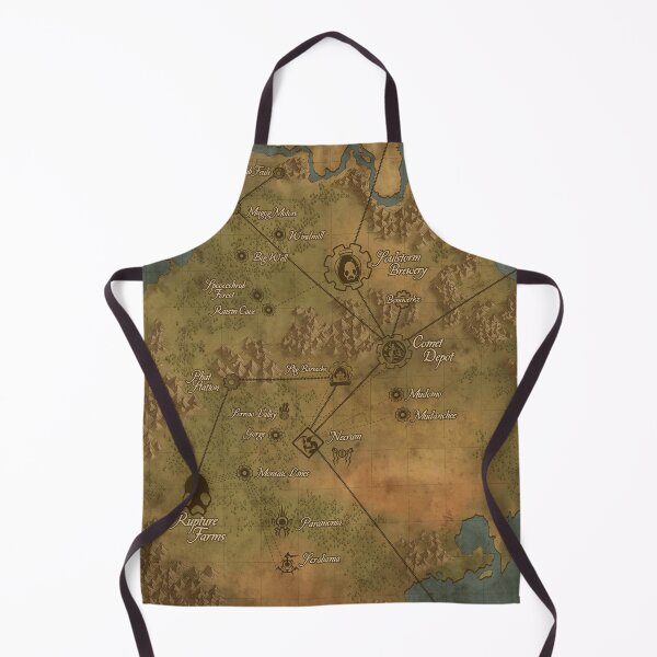 Item preview, Oddworld Map (Mudos) designed and sold by The Pathfinders.