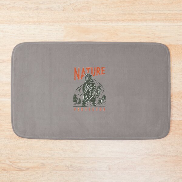 Item preview, Nature Protector Bear Shield Ax Design designed and sold by Angela Mello.