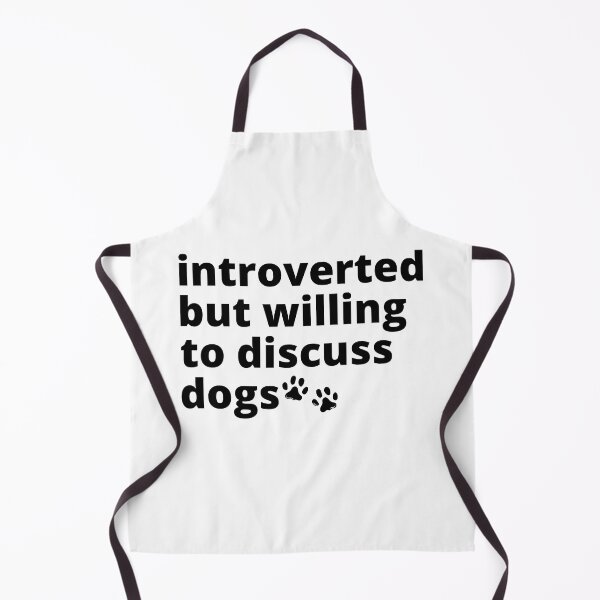 Item preview, Introverted But Willing To Discuss Dogs Dog Lover Antisocial Dog Mom Dog Dad Vintage designed and sold by EyanShop.