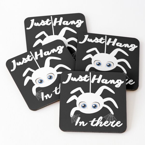 Item preview, Spider Dudes - Just Hang In There - Kawaii Spider designed and sold by Sonatablue.